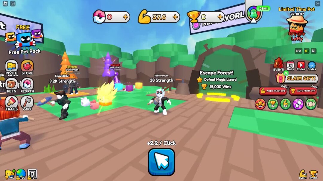 коды лесоруб роблокс