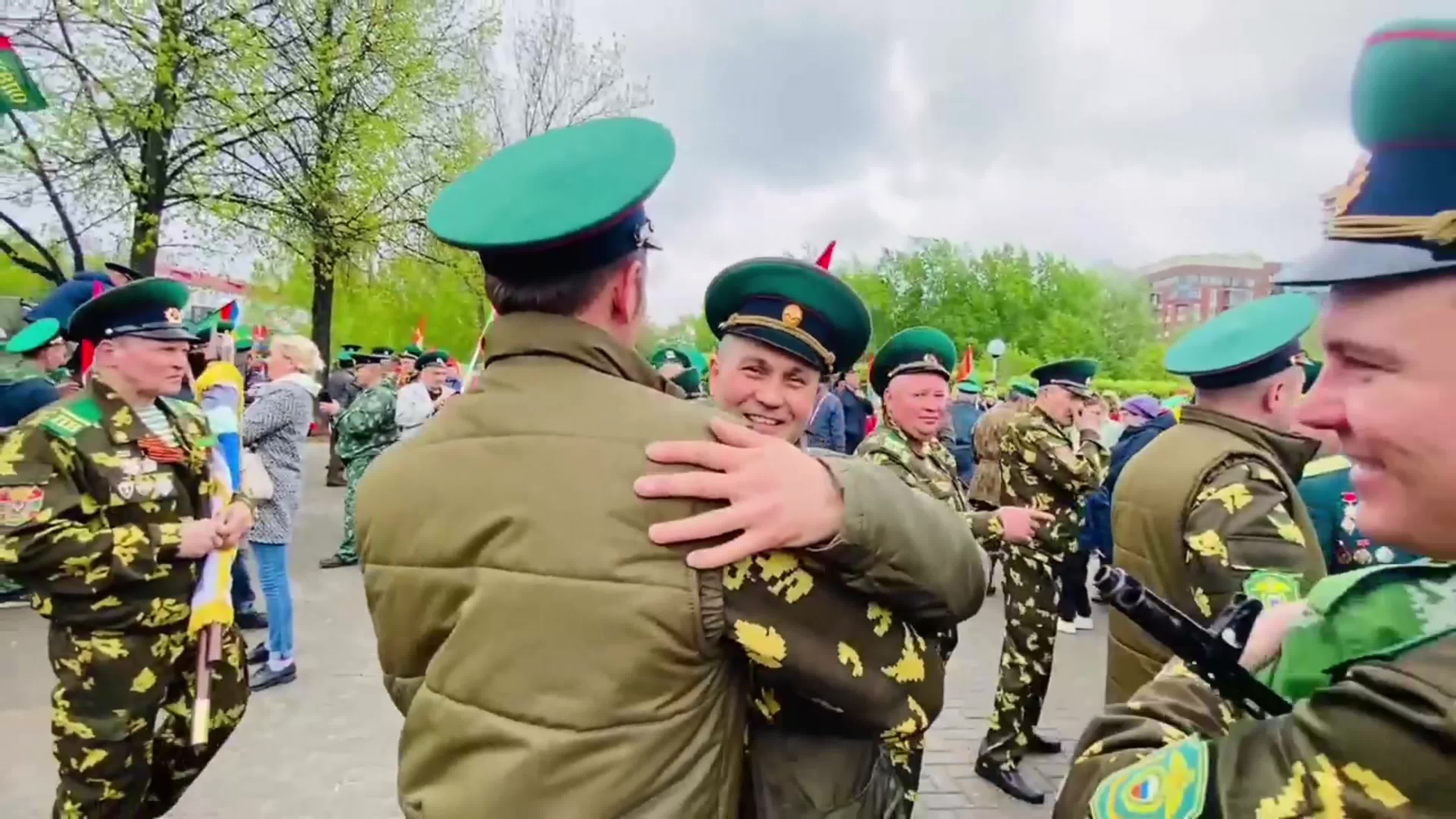 День пограничника бывших пограничников