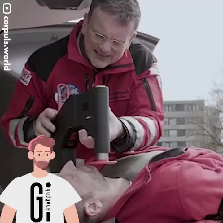 Автоматизированный механический аппарат для массажа сердца, компрессии ...