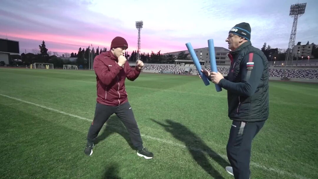 Вечерняя тренировка