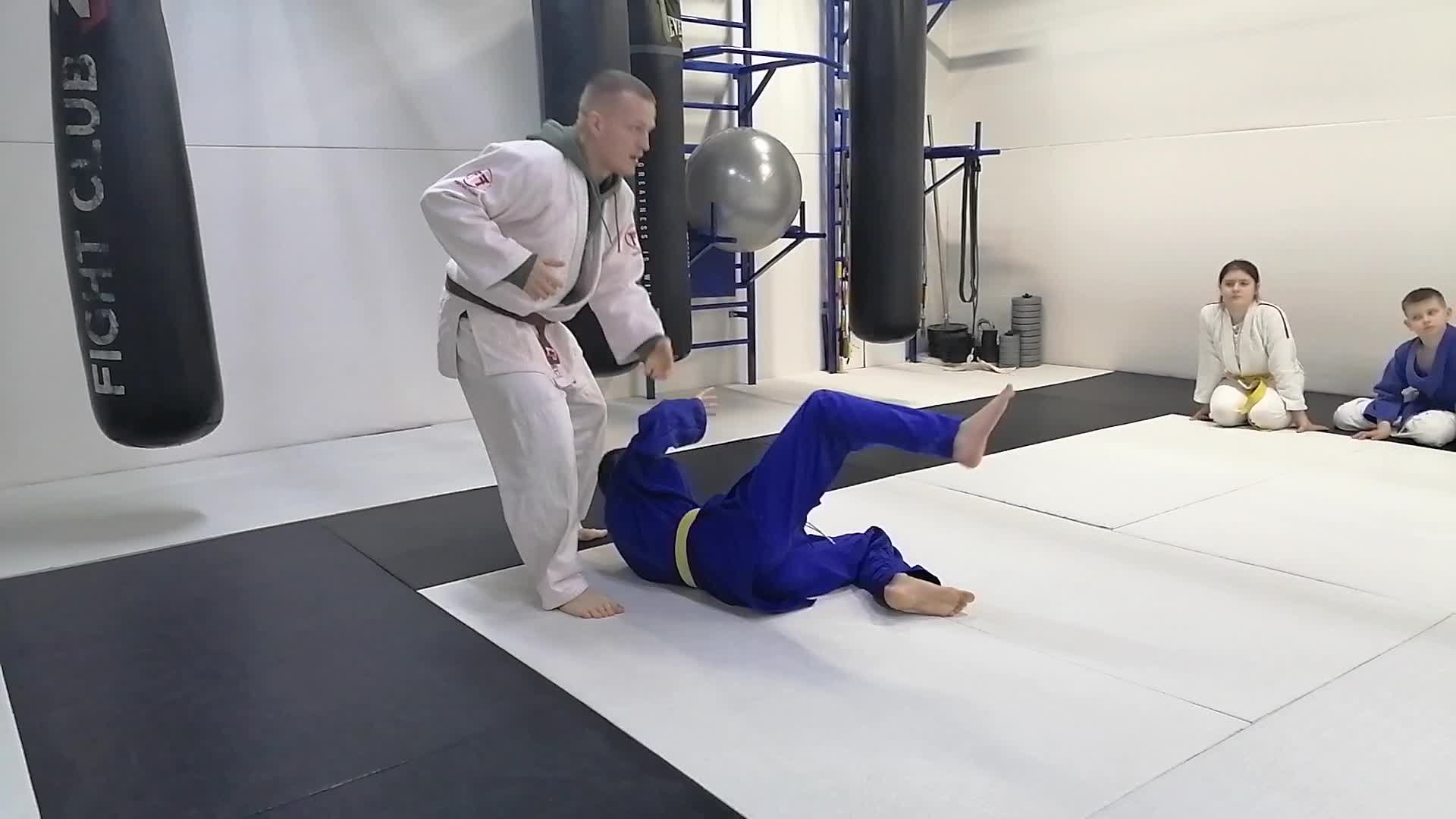 Тренировки дзюдо для детей