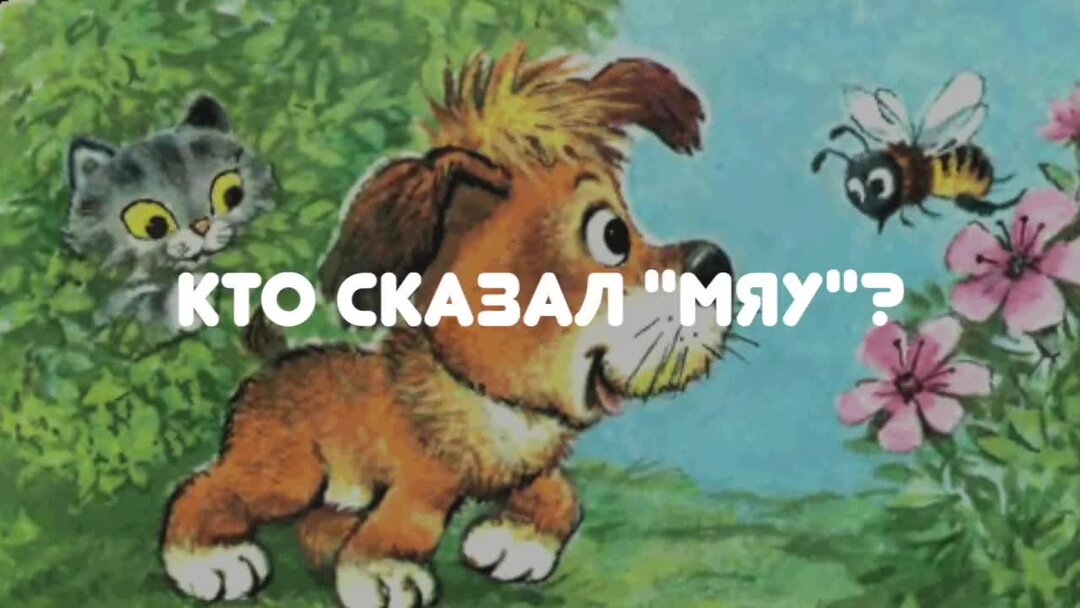 Кто сказал мяу gspd текст. Аудиосказка кто сказал мяу.