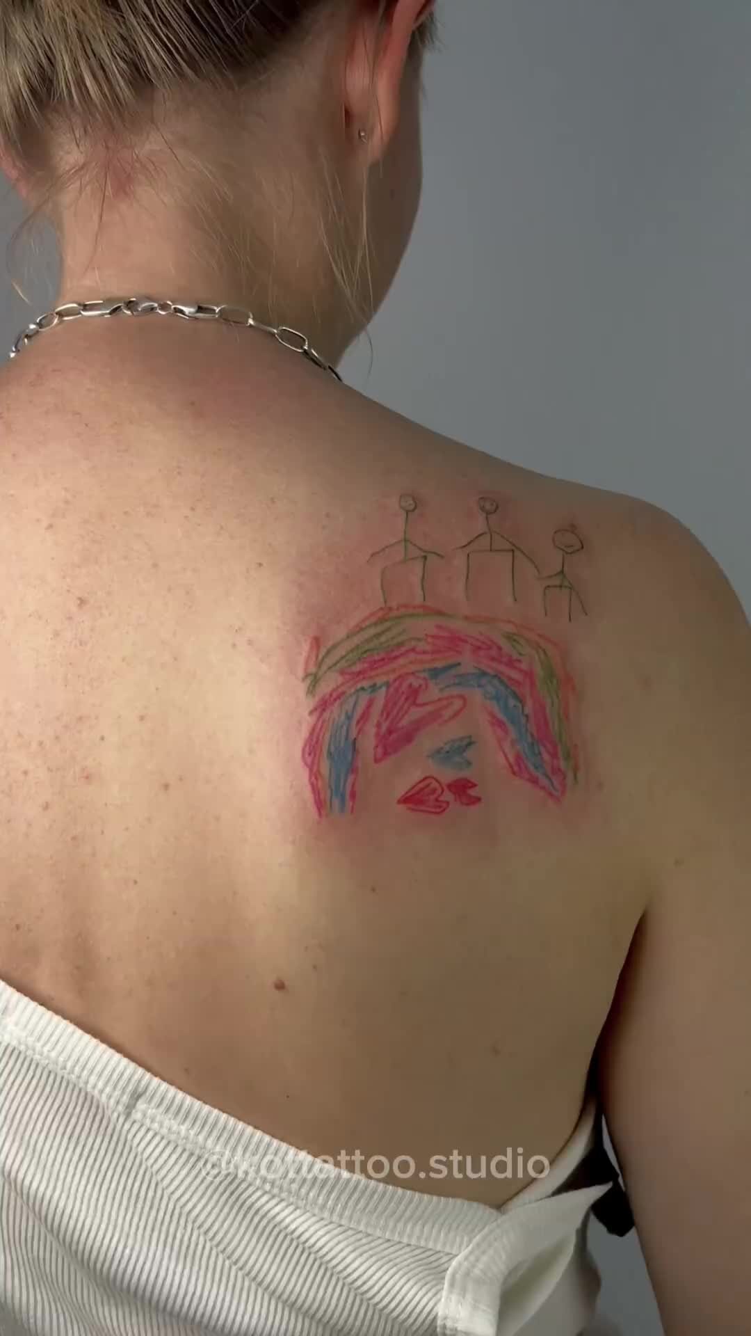 Татуировка на спине (линия позвоночника) 🌺цветы лайнворк🌷 Эскизы (идеи) тату