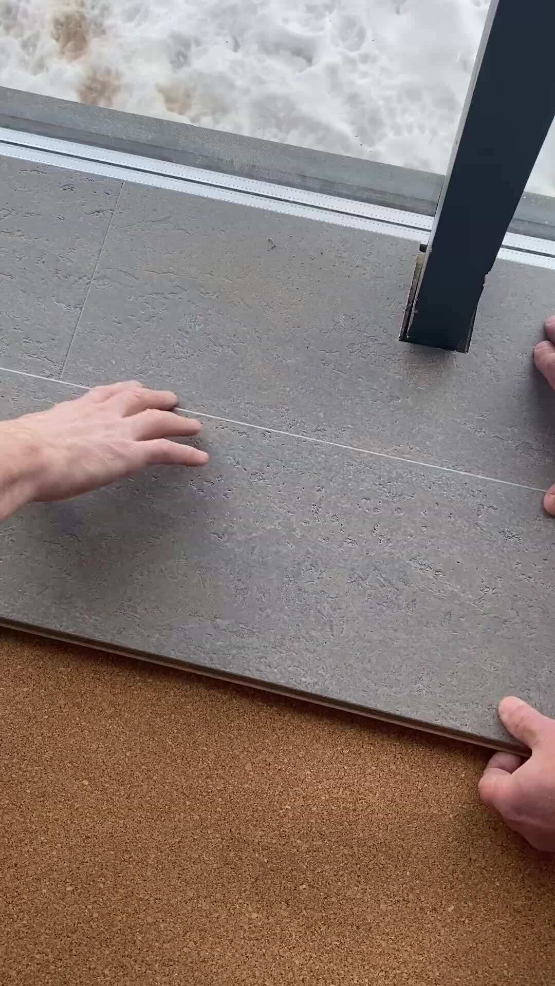 МЕТР ПОЛА | Лайфхак: укладка 2го ряда в разбежку | Дзен