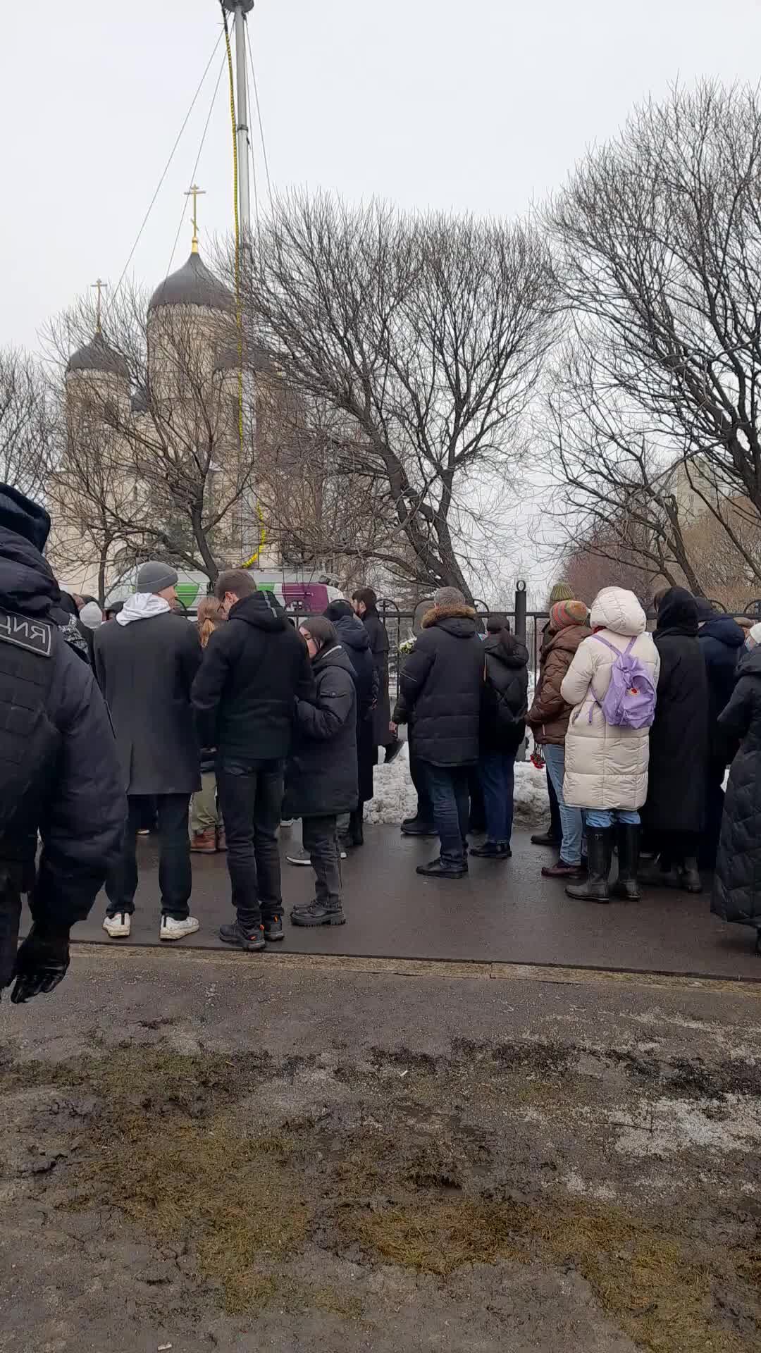 Похороны навального в москве