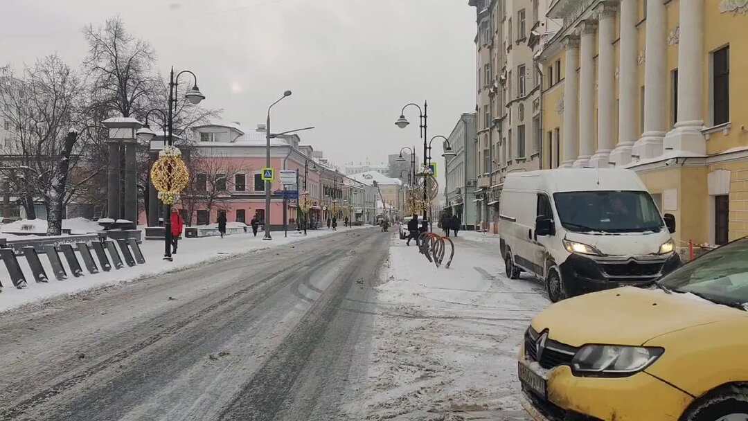 Видео московских улиц