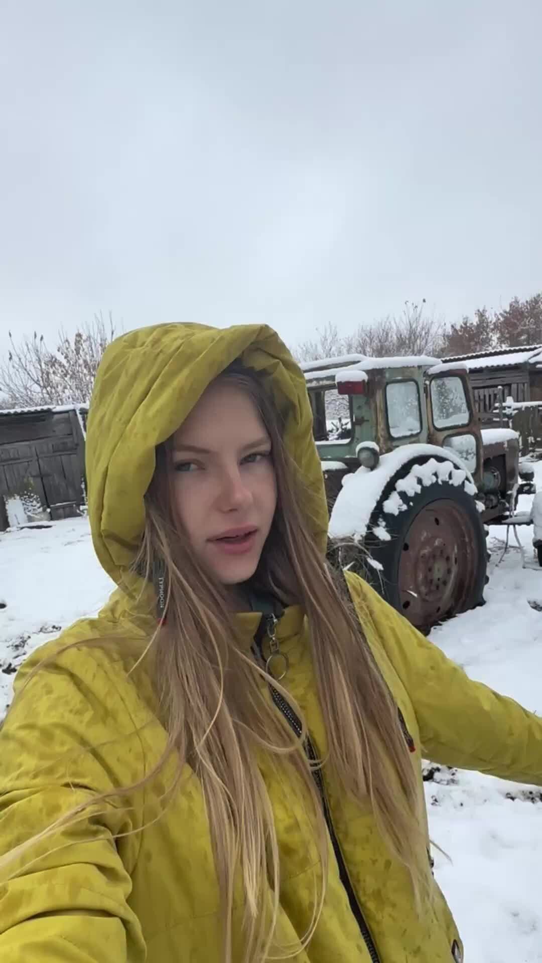 ВИКА ИЗ ХУТОРА | n.vichka | 26 октября. Выпал перввц снег. а У вас как ...