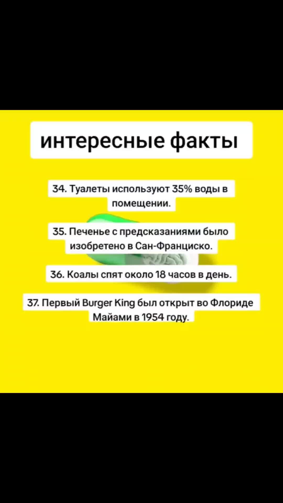 Видео интересные факты 2. Видео интересные факты 2