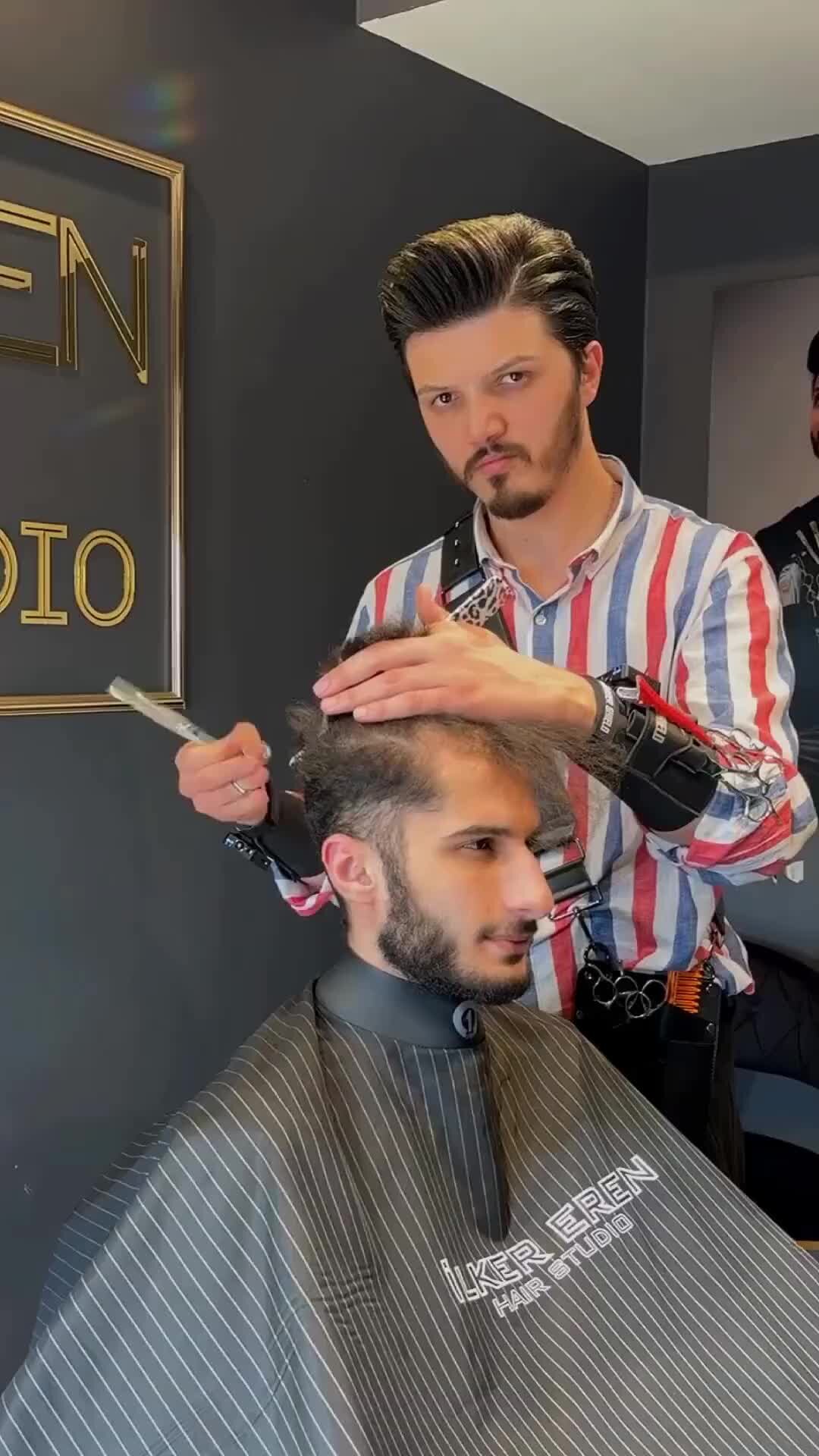 Barbershop studio | Мужская стрижка💇 Пожалуйста подпишитесь #барбершоп  #барбербарбершоп #бандит #barbershop #парикмахерская | Дзен