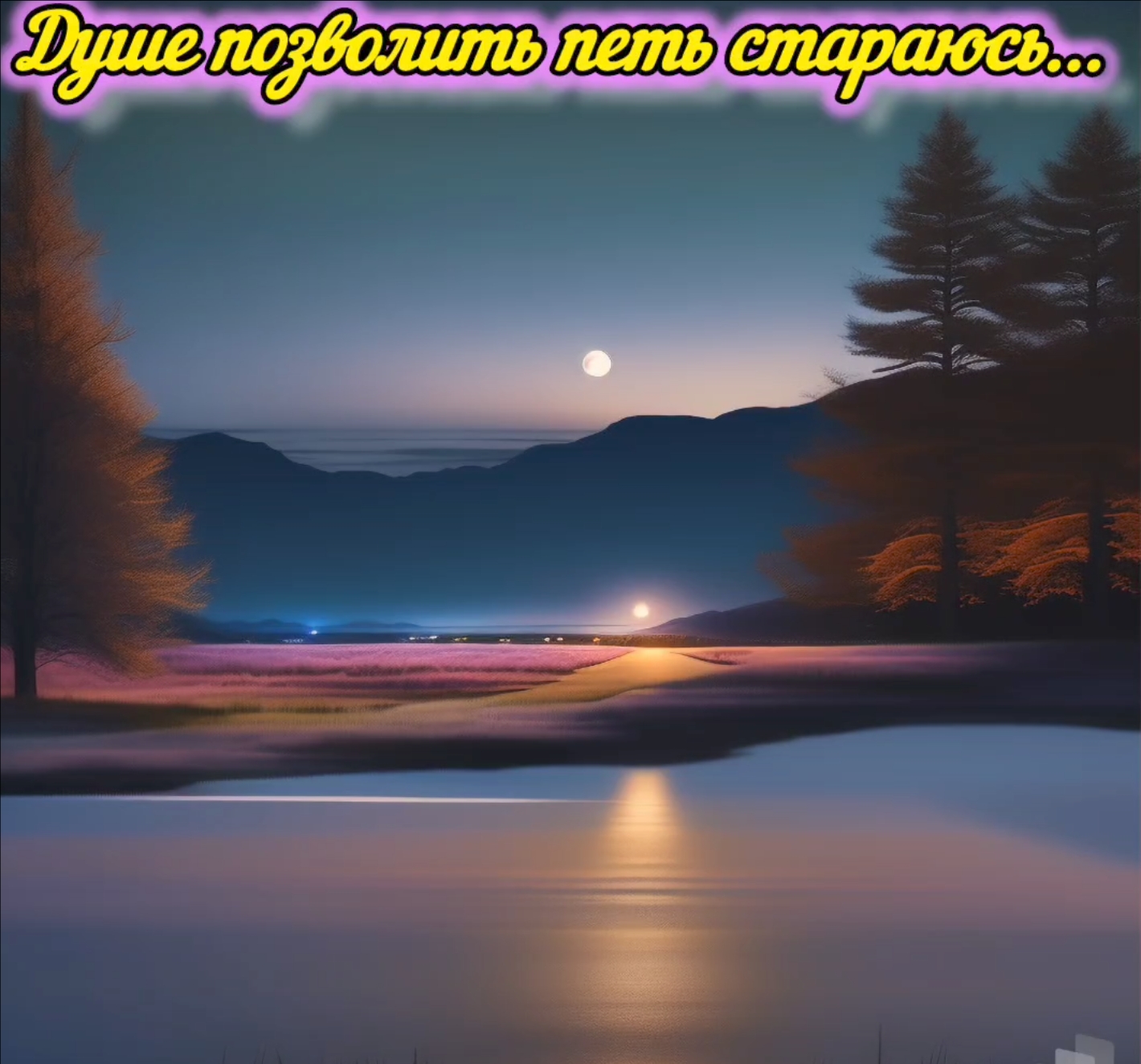 Поэзия чувств и переживаний
