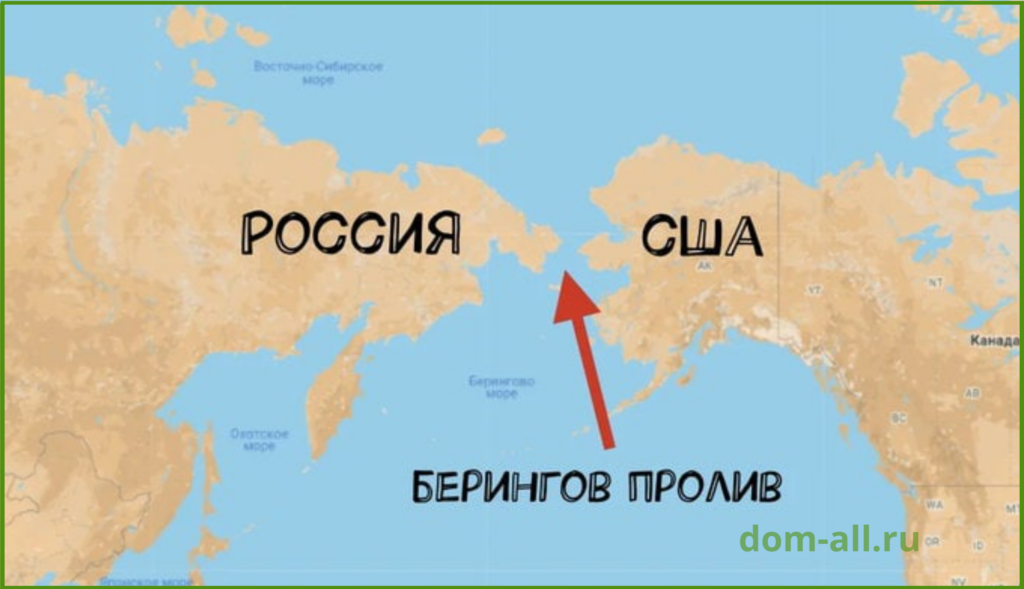 Ближнее расстояние. Граница России и США В Беринговом проливе на карте. Берингов пролив между Россией и США. Берингов пролив на карте. Граница России с США Беренгов пролив.