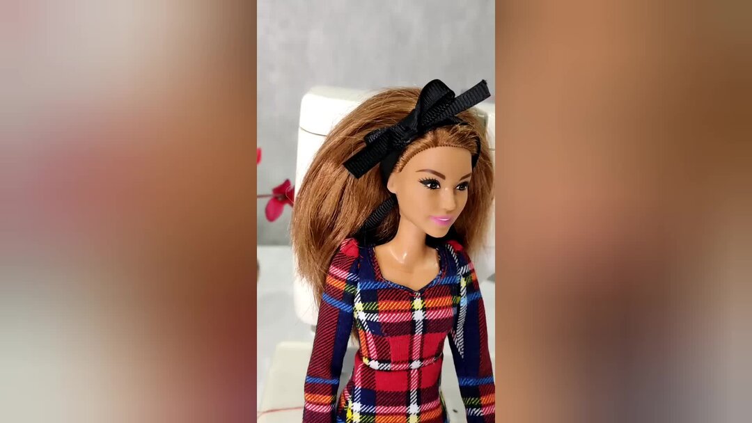 Платье Барби В Клетку фото 15