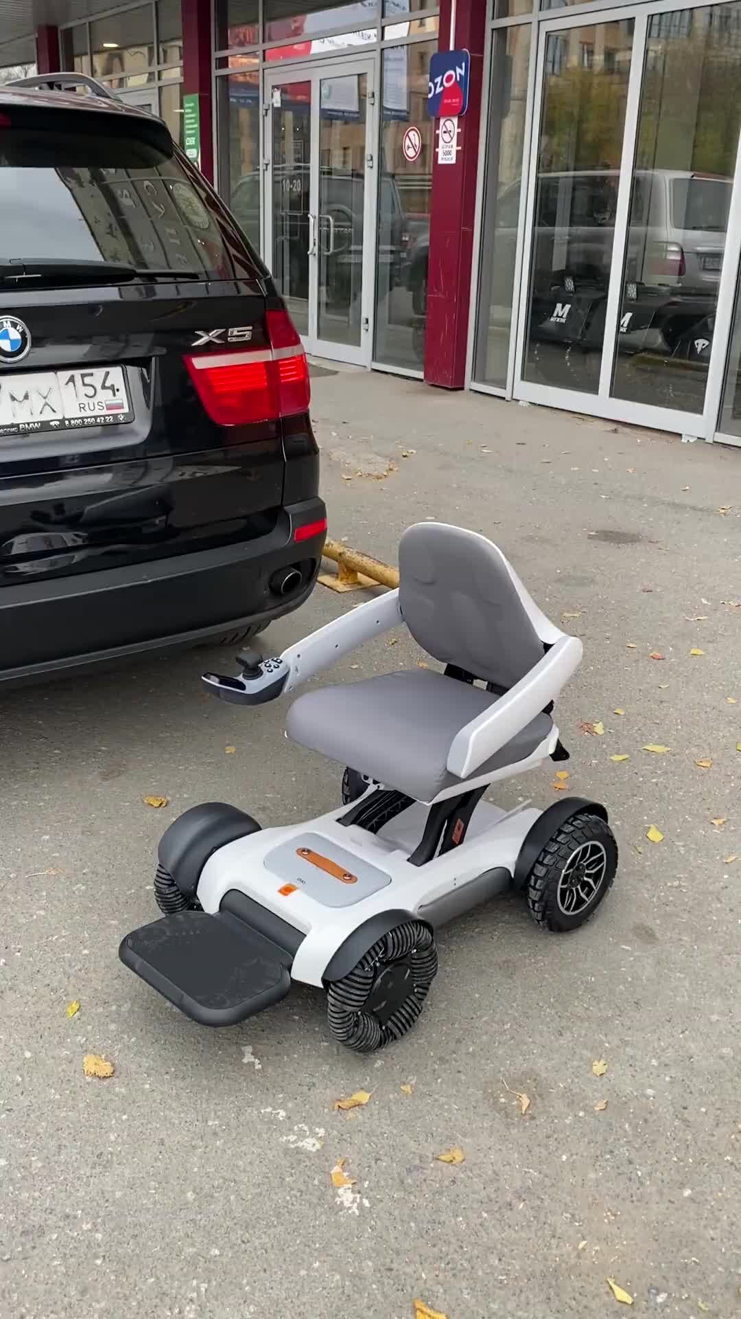 ЭКО КОЛЕСО | Складной электроскутер для инвалидов и пожилых людей - Eco ...