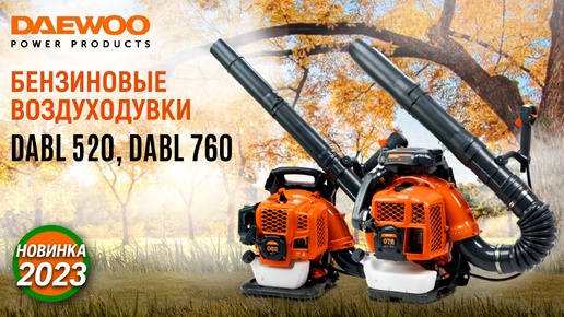 Воздуходувка ранцевая бензиновая DAEWOO DABL 760 - видео №1