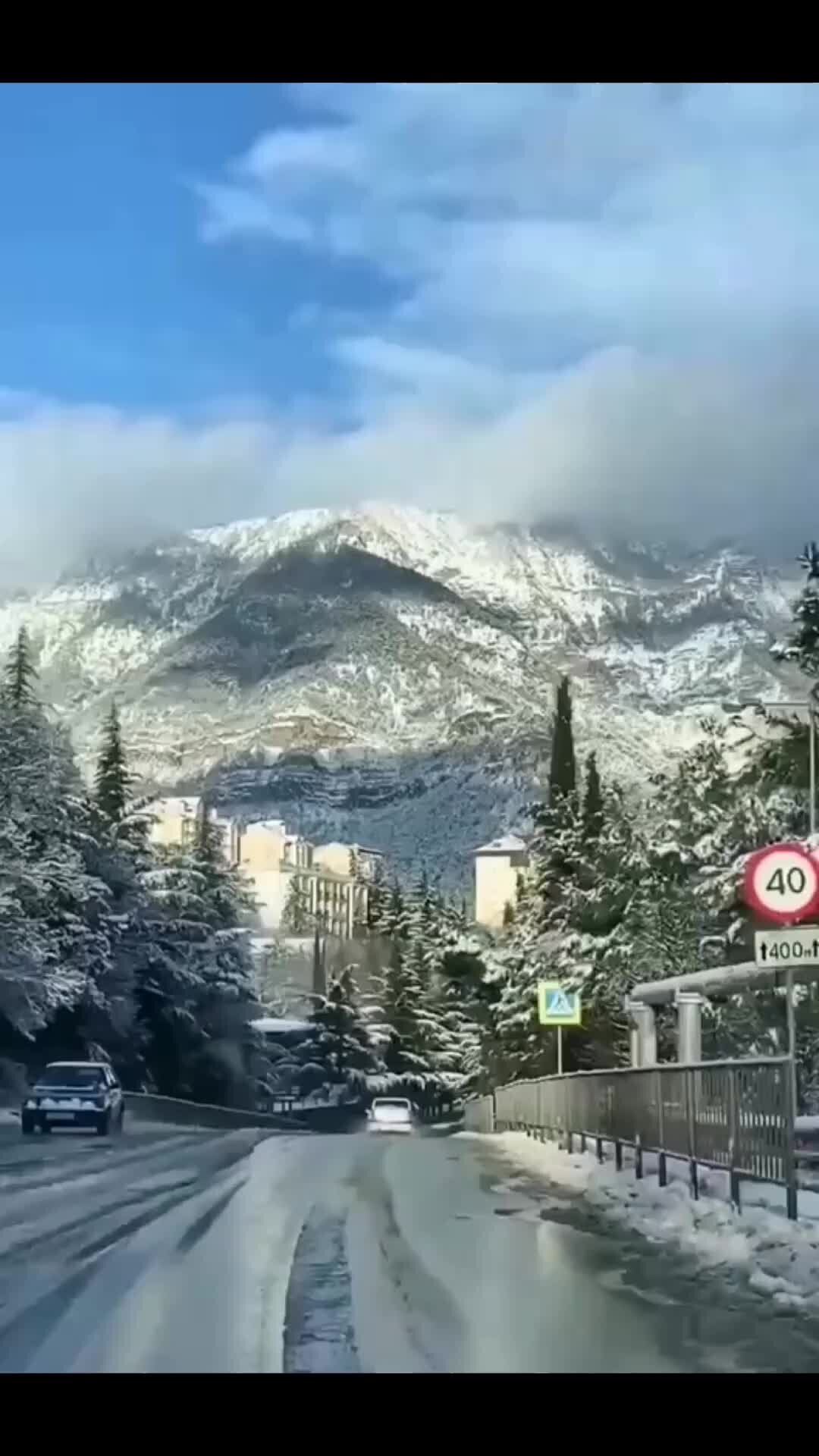 Ялтинская Крымская зима