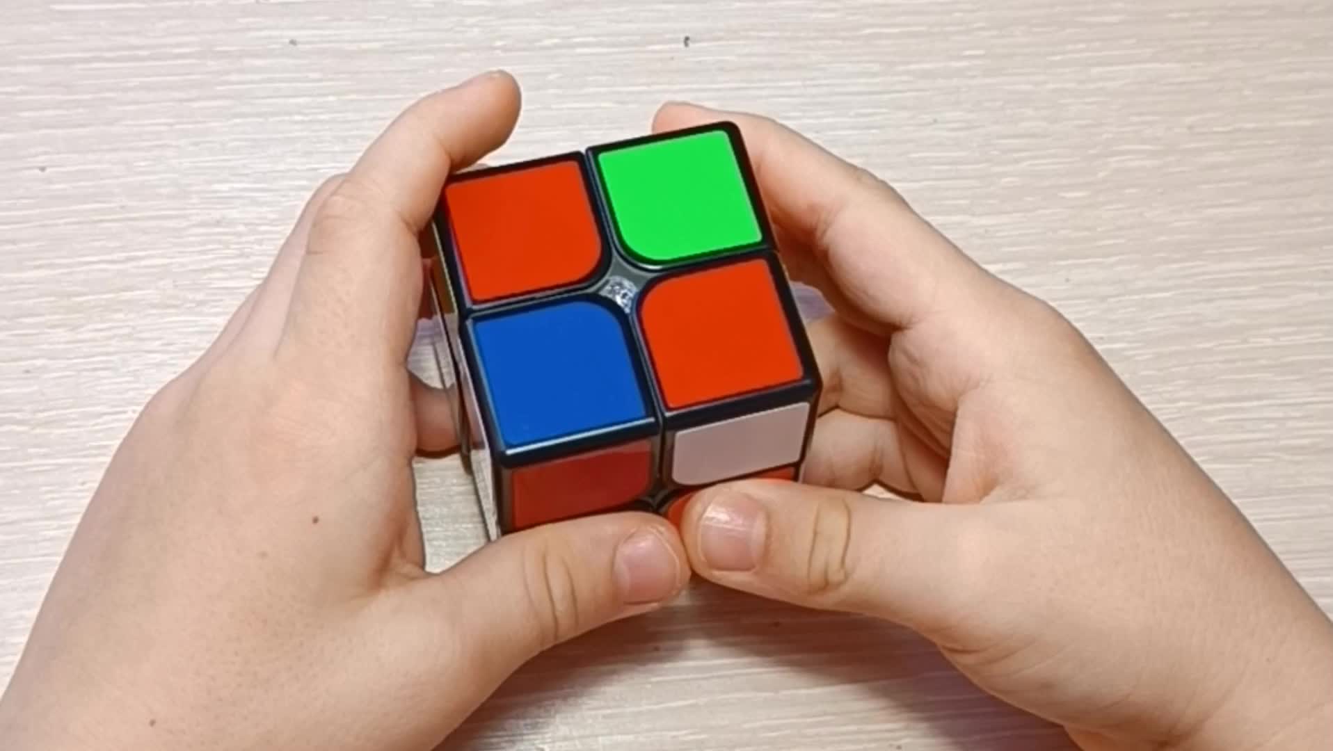 Como hacer cubo de rubik 2x2