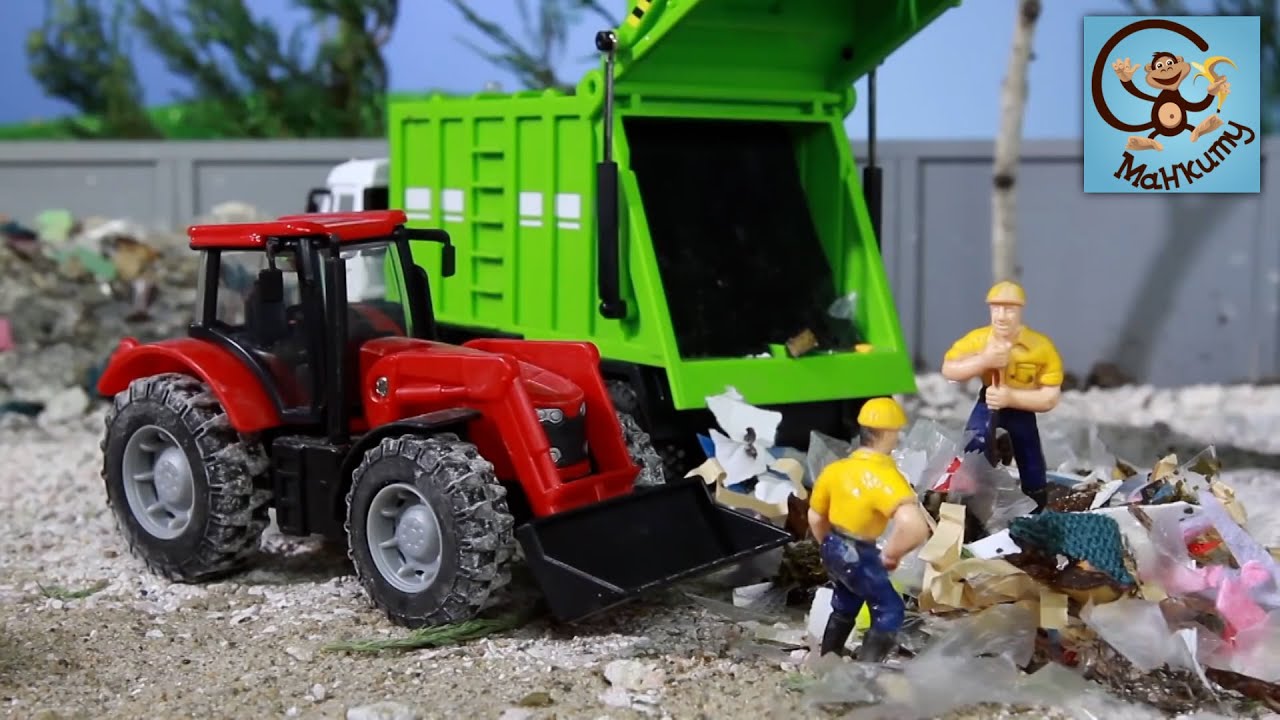 Синий трактор познавашка. Синий трактор мусоровоз. Игрушечные трактора и камазы. Мусоровоз синий трактор мусоровоз. Синий трактор мусоровоз сборник.
