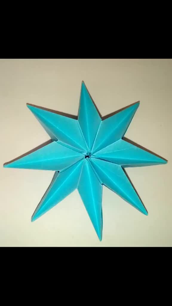 Как сделать звезду из бумаги?