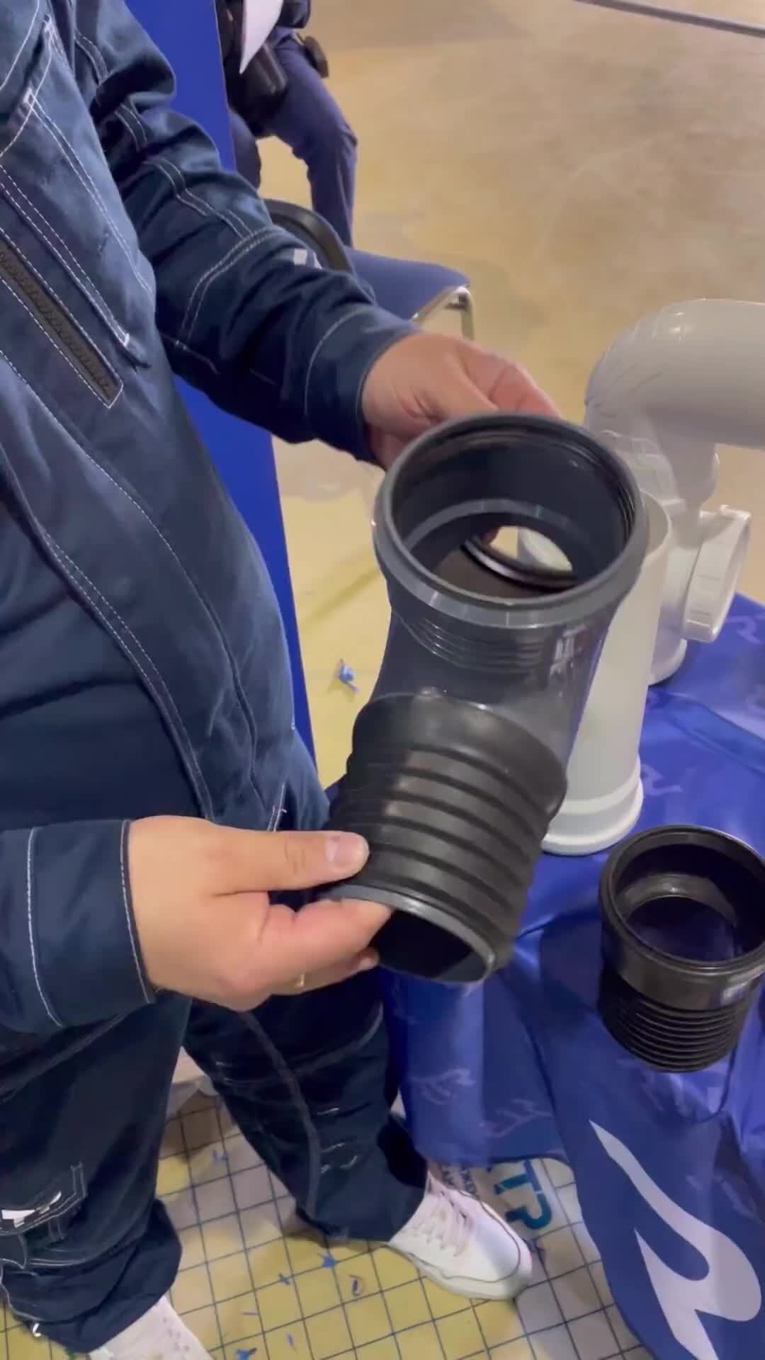 Штуки из труб | Тройник - восстановитель раструба для канализационных ...