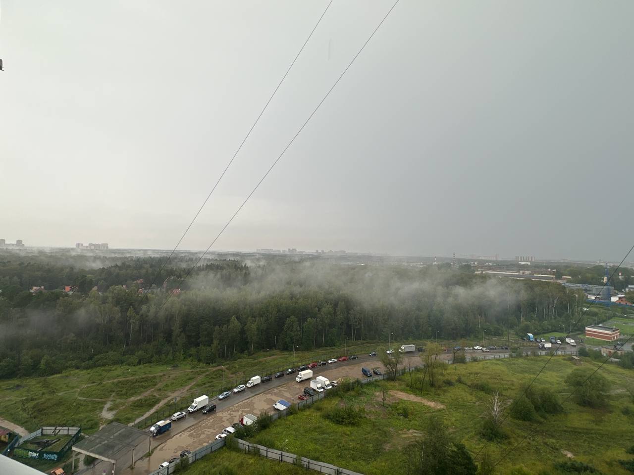 В москве ожидается сильная гроза