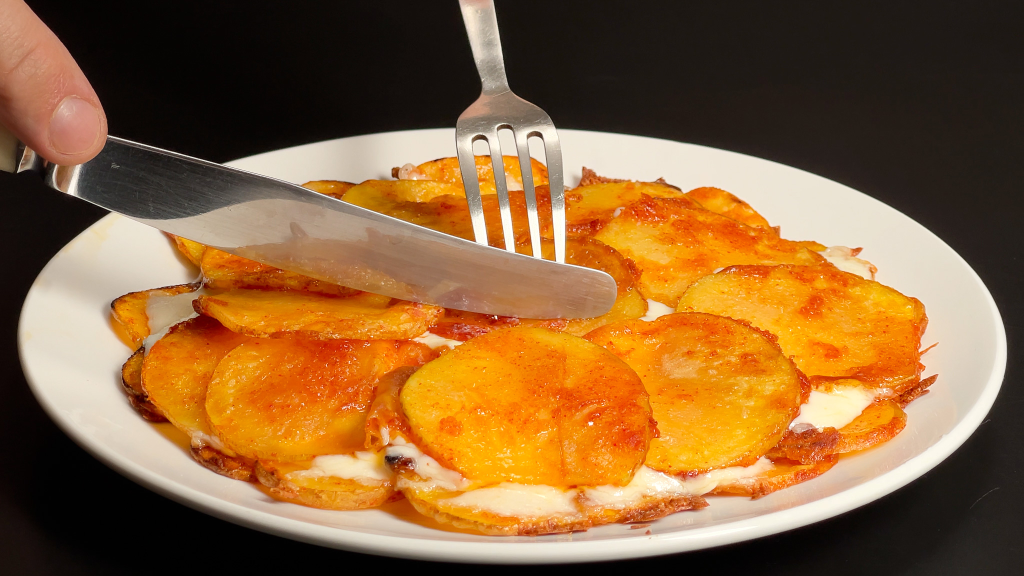 Картофельная пицца