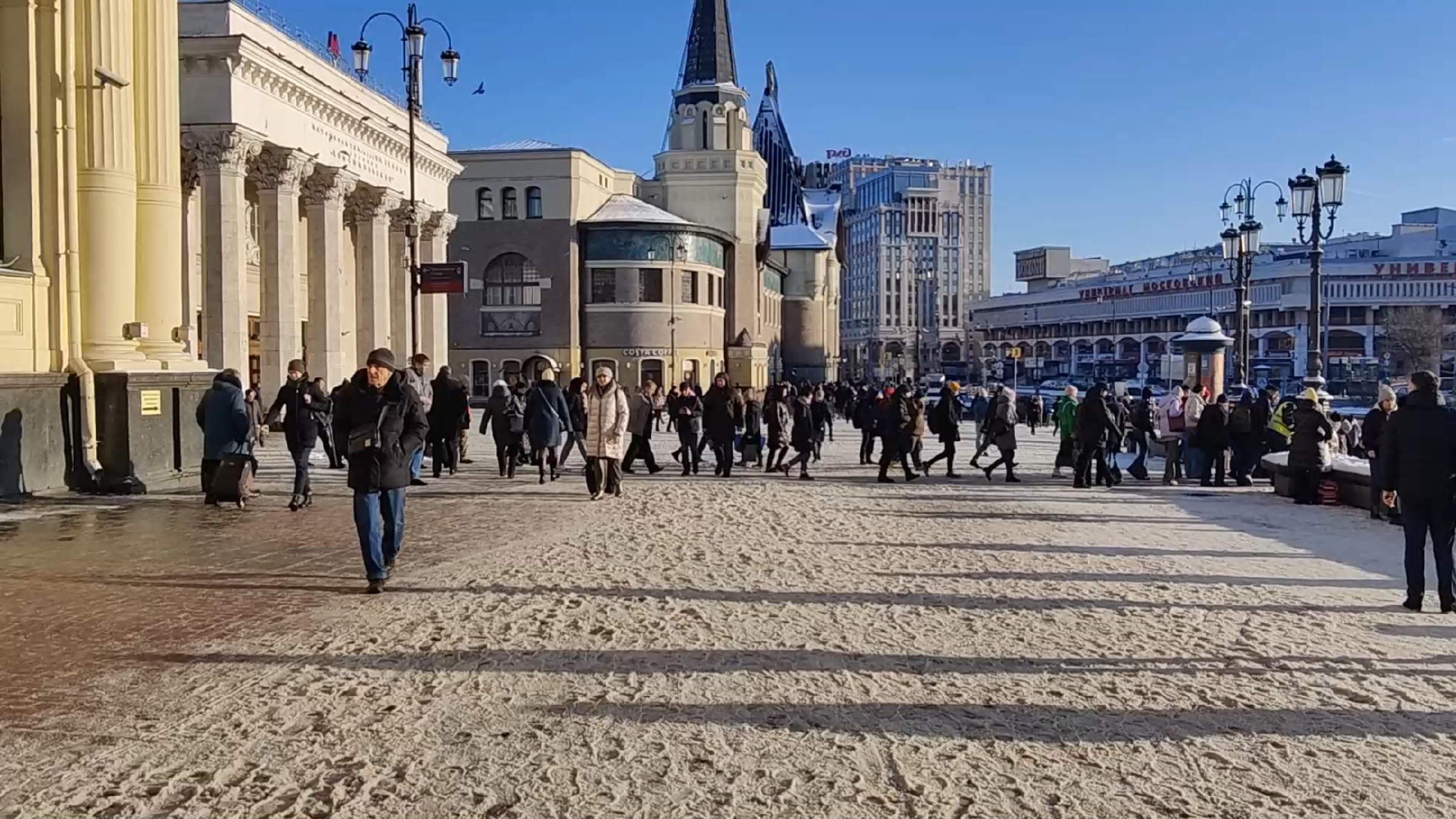 три вокзала москвы на одной площади