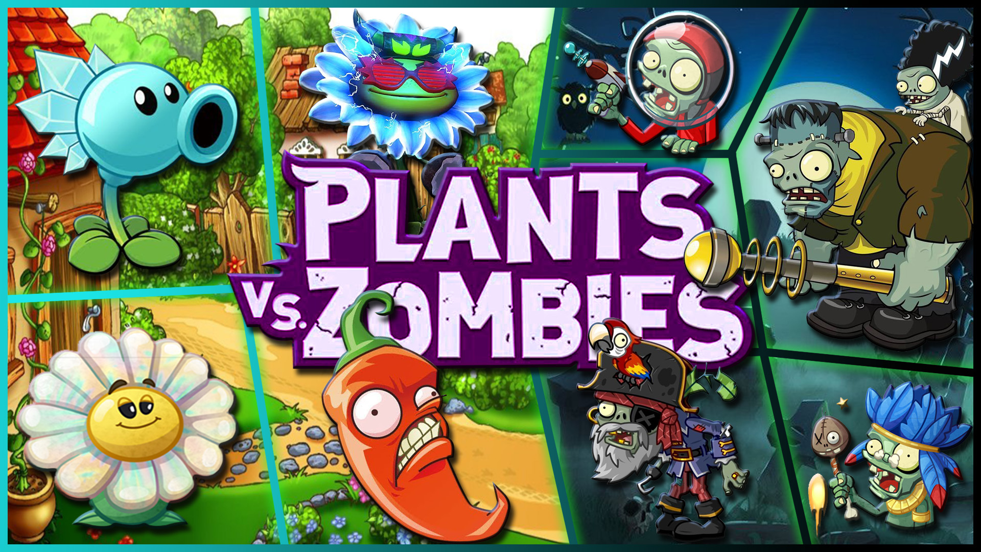 Plants vs zombies 2 online new zombies new plants new world фото 86