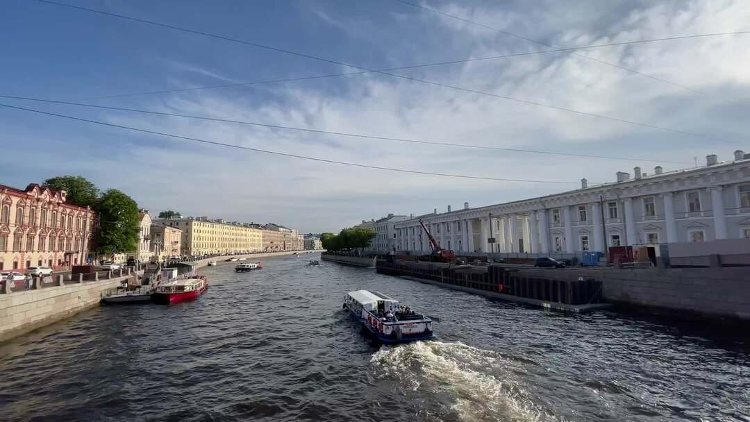 План санкт петербурга от аничкова моста до памятника петру первому