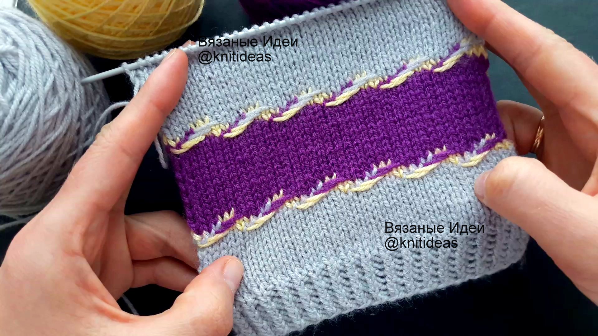 смена цвета спицами. переход от одного цвета к другому в вязании спицами. переход на другой цвет спицами. переход на другой цвет спицами. жаккард градиент схема.