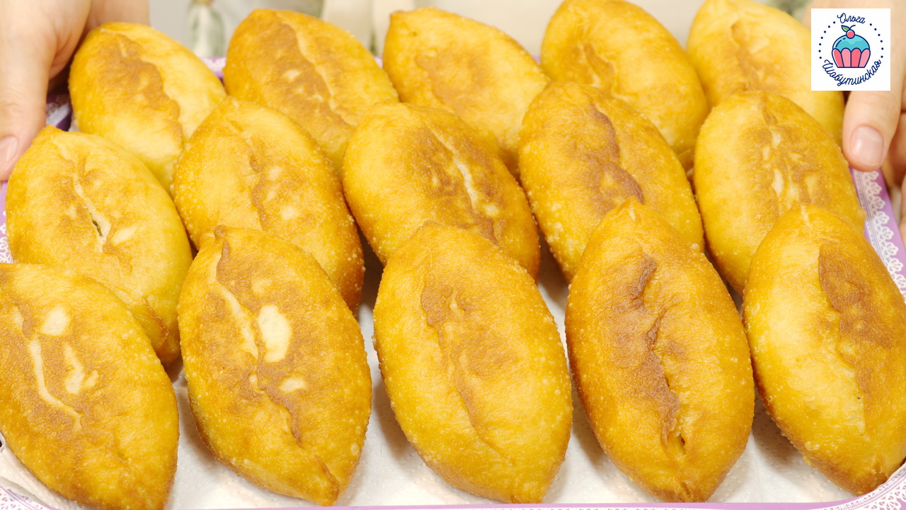 Пирожки с мясом : заварное тесто для жареных пирожков ( удобное в ...