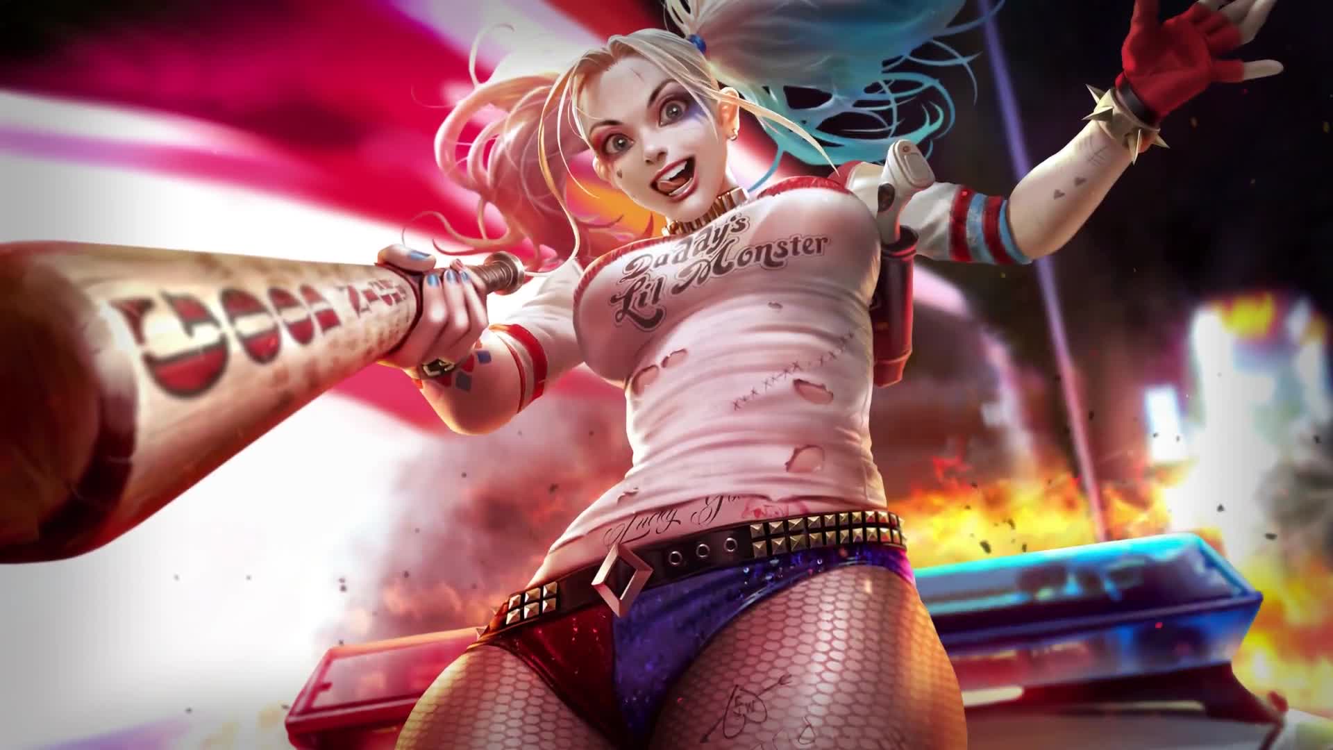 Нашивки Harley Quinn