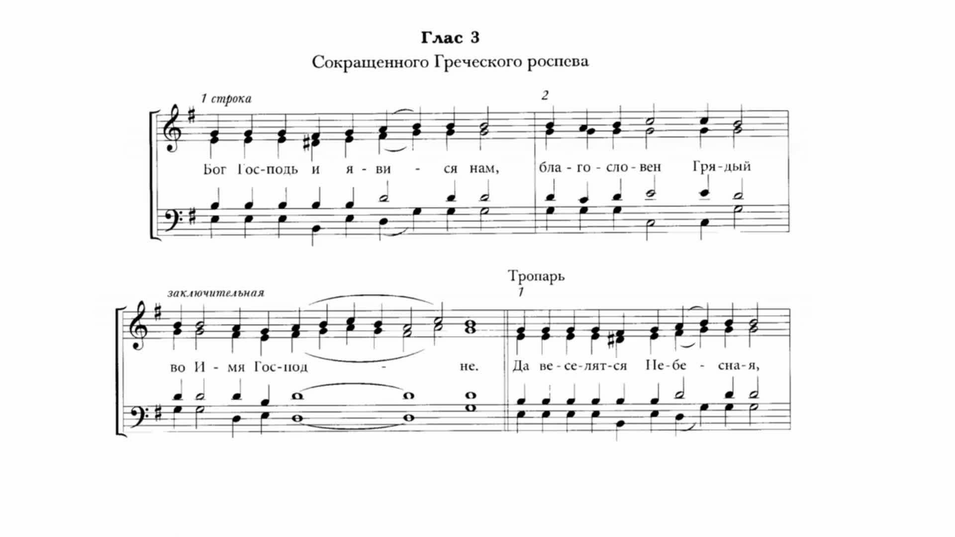 Тропари воскресные петь. Глас 3 стихирный. Церковные гласы. Тропарь глас 3. Схемы тропарных гласов.