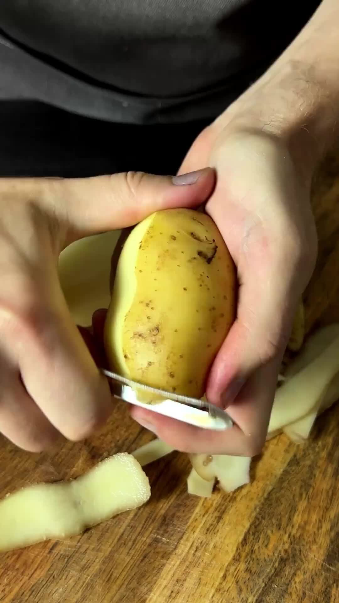 Как быстро снять кожуру с картошки Как почистить картошку за 1 секунду!!! YouTube