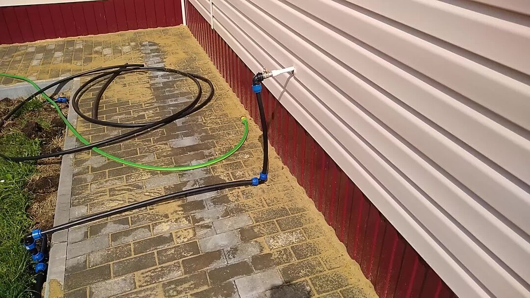 Мой летний водопровод на участке из ПНД трубы своими руками. | Сергей ...