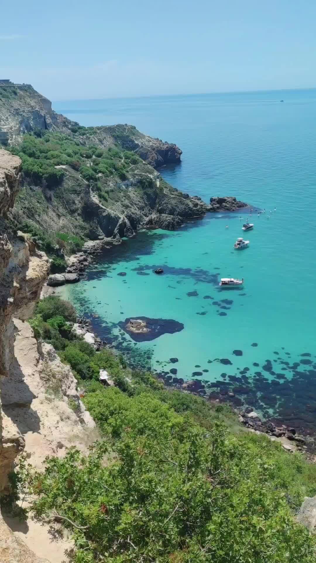 Пляж Баунти в Крыму Балаклава