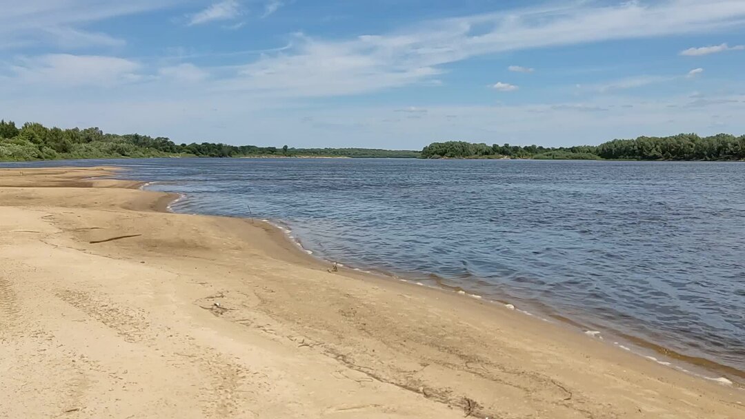 Река Клязьма песчаные берега