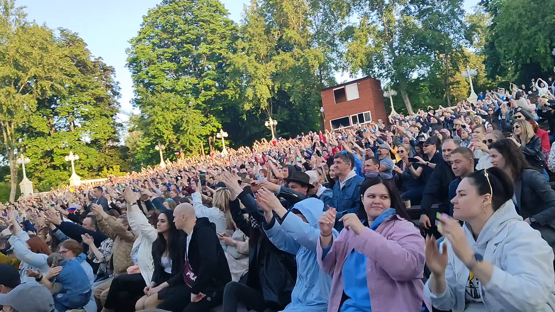 в зеленом театре вднх