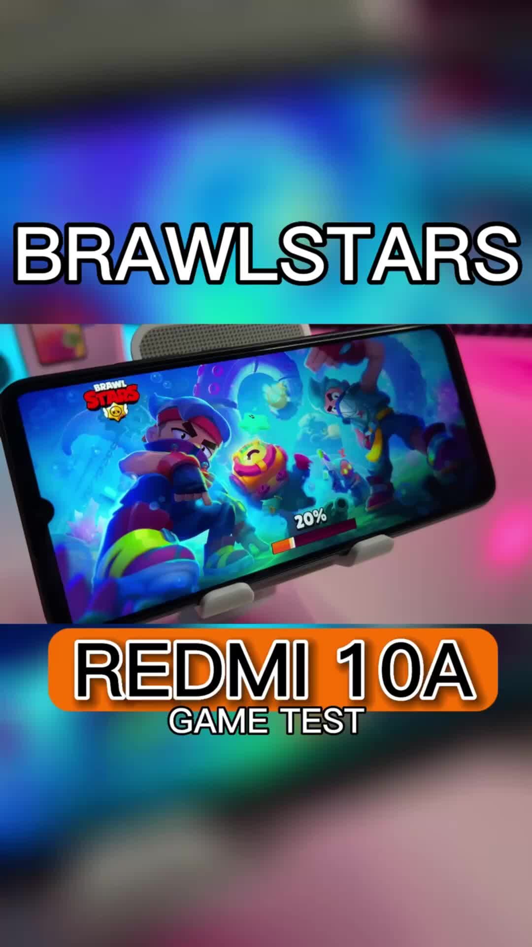 DDROIDSHOW | Игро-тест или как работают игры на новых смартфонах. Сегодня  Xiaomi Redmi 10A Brawl Stars. Она очень популярна. так давайте посмотрим как  работает Бравл Старс на смарфтоне редми 10А #redmi10A #brawl |