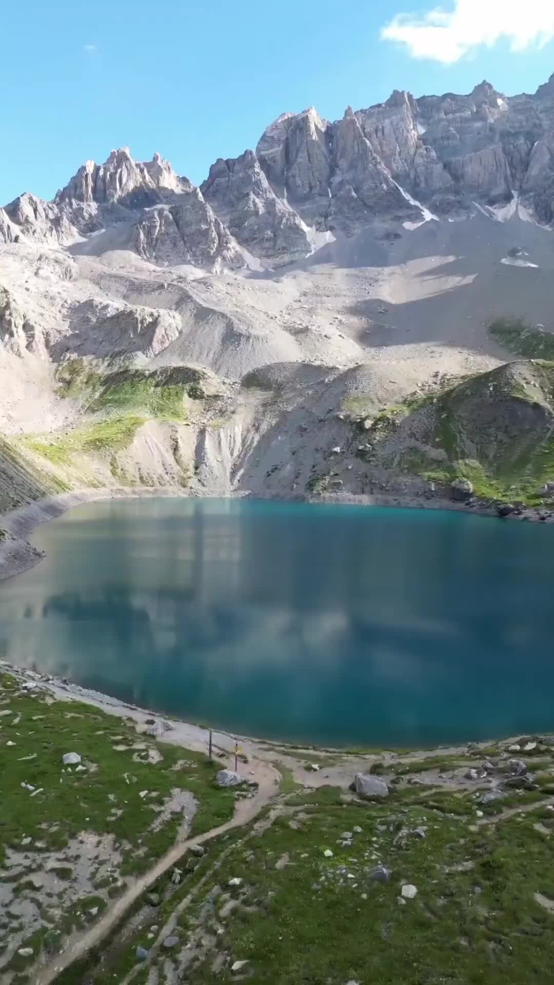 Озеро в сент Морице