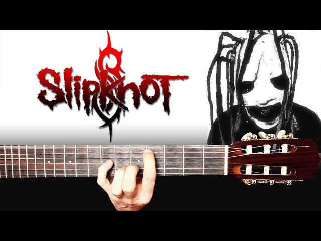 Slipknot vermilion pt 2. Электрогитара Slipknot. Slipknot электрогитарист. Slipknot на акустической гитаре. ВИТАЛИСТ группы Slipknot гитара.