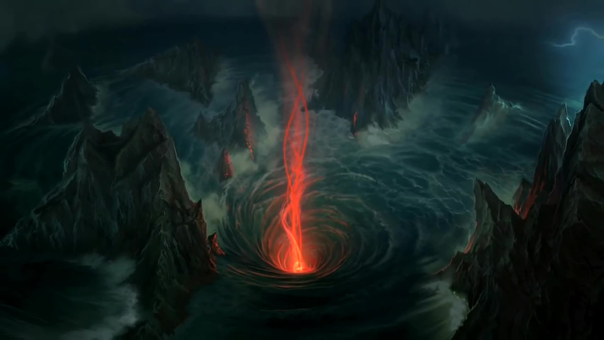 Бездны глас. World of Warcraft водоворот. Wow водоворот. Маелстром водоворот. Колодец вечности варкрафт.