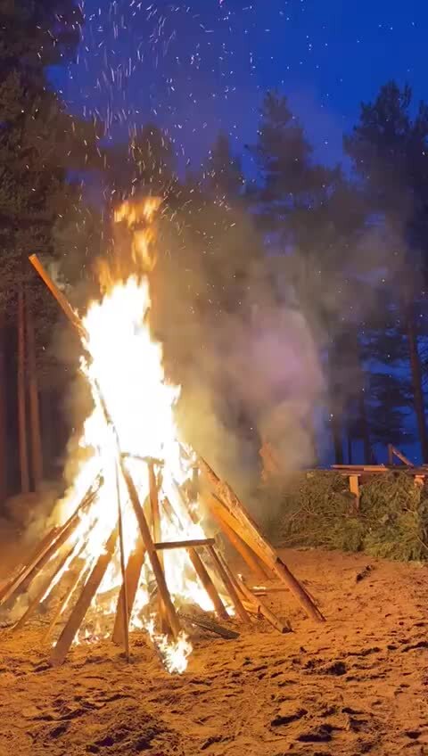 Большой огонь Святого Облака