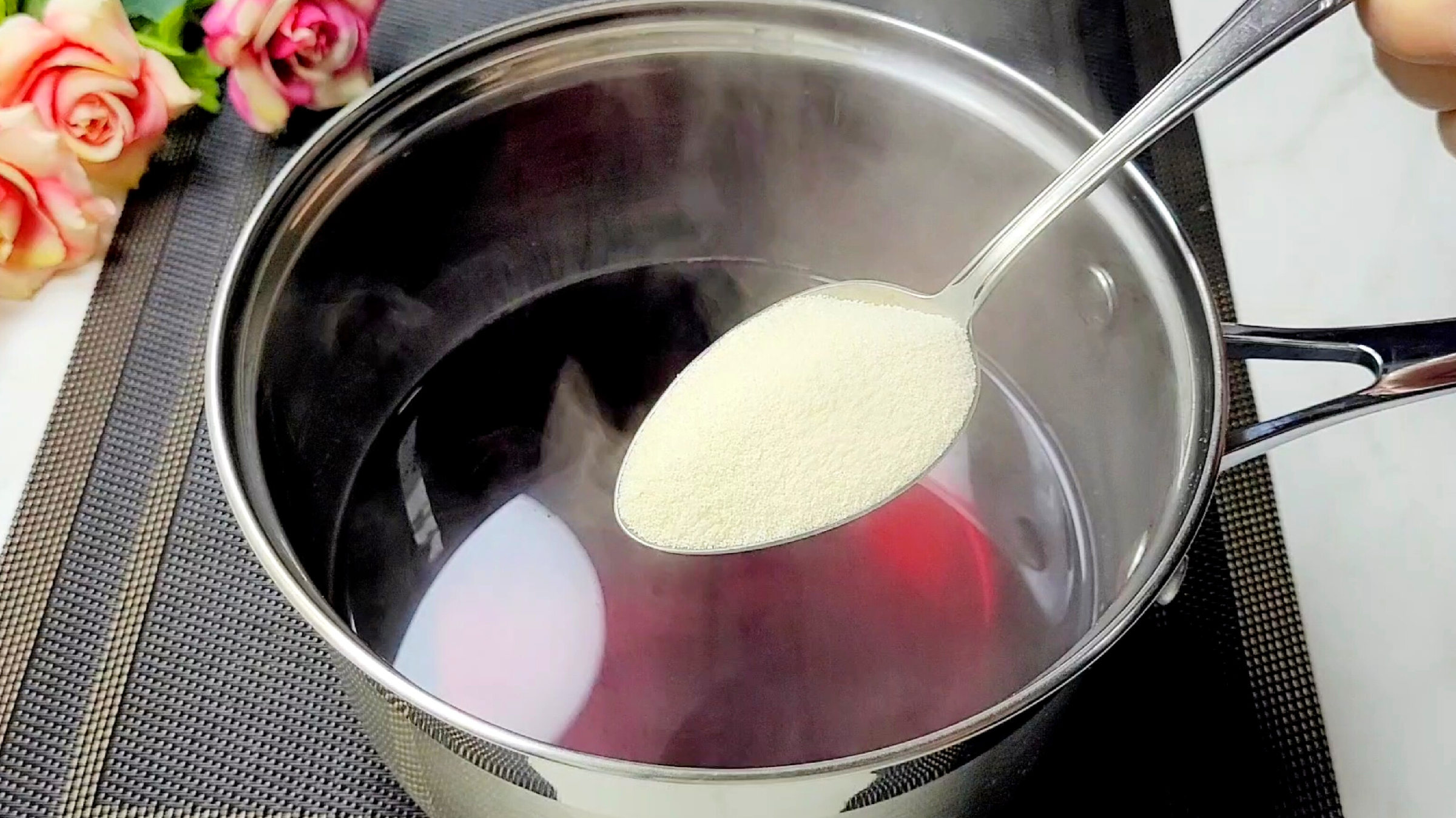 Манная каша и компот