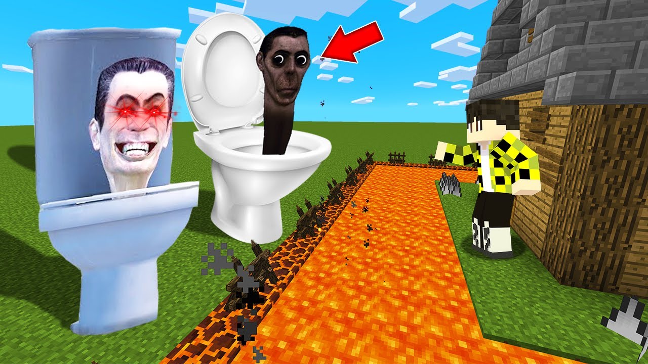 Skibidi toilet minecraft