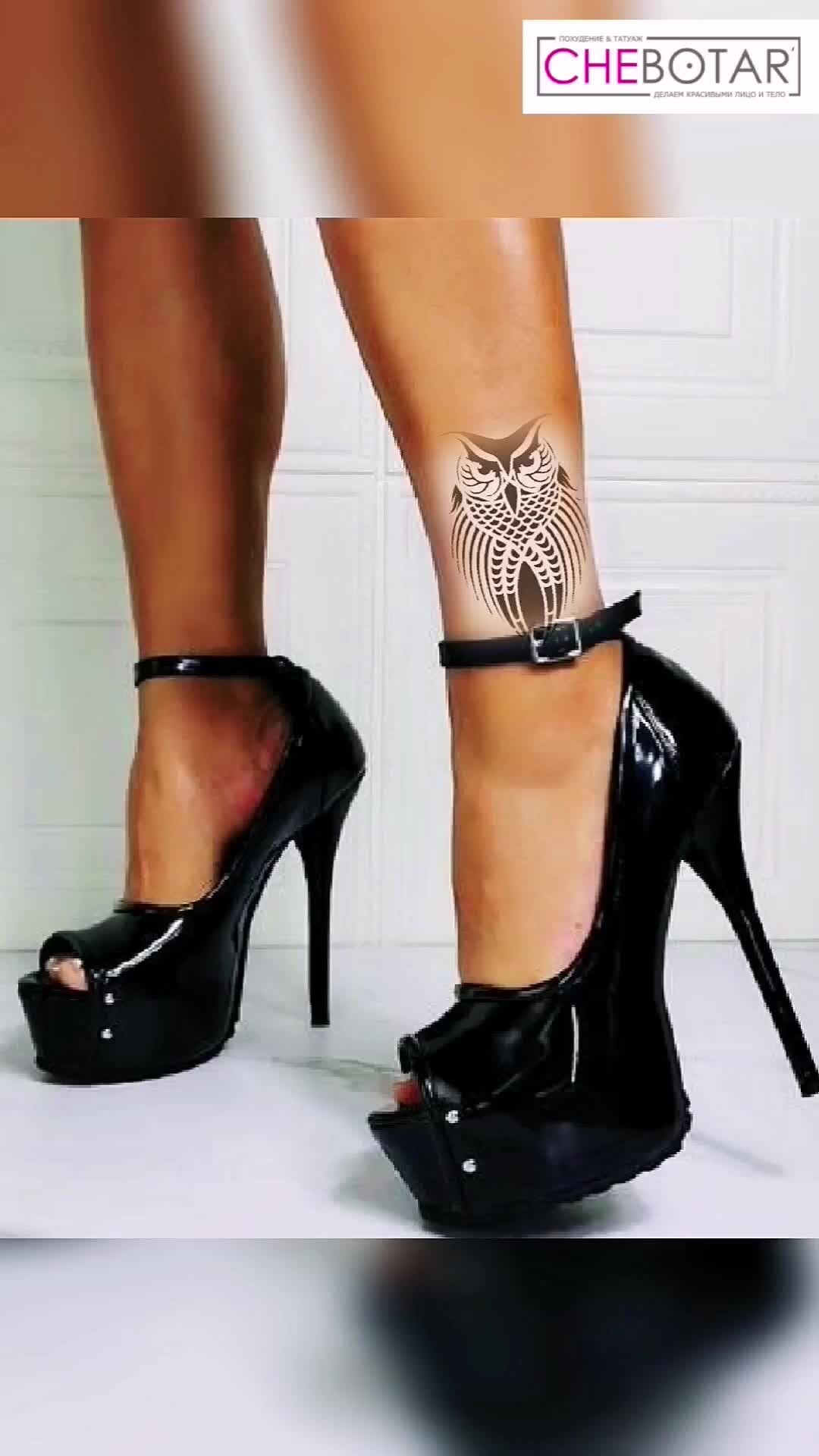 Foot tattoos, Heels, Christian louboutin