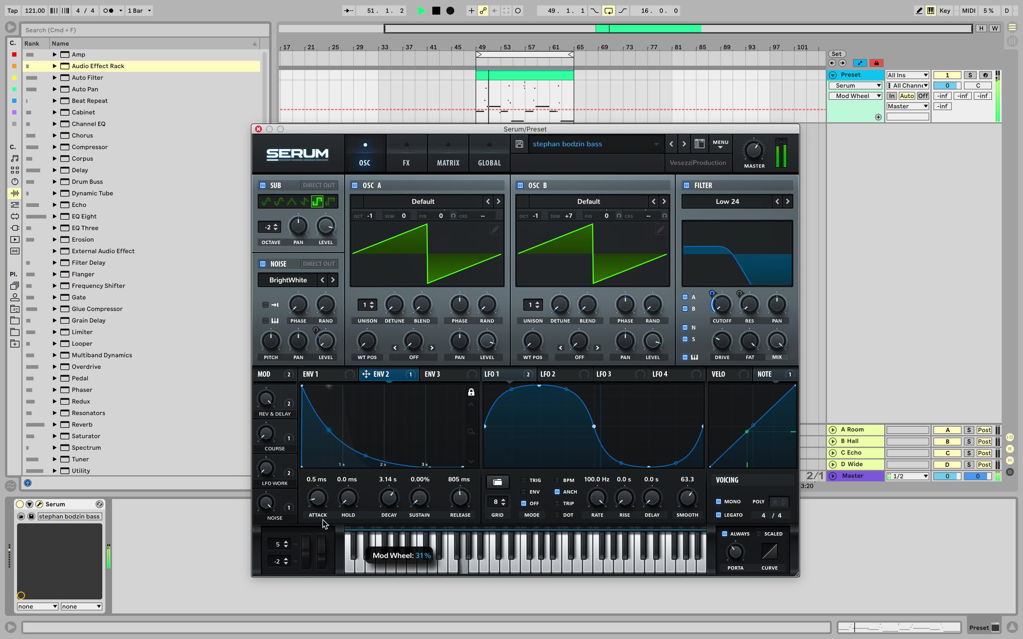 Reese bass serum presets