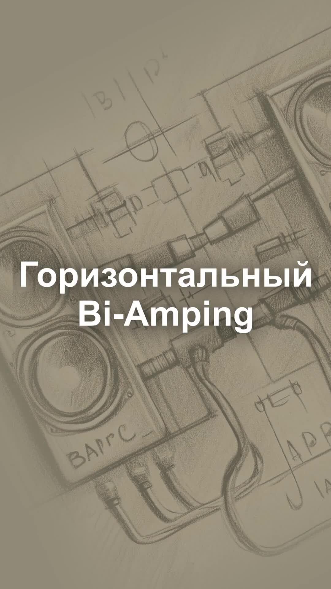 YouSound | Горизонтальный Bi - Amping | Как подключить колонки | Дзен