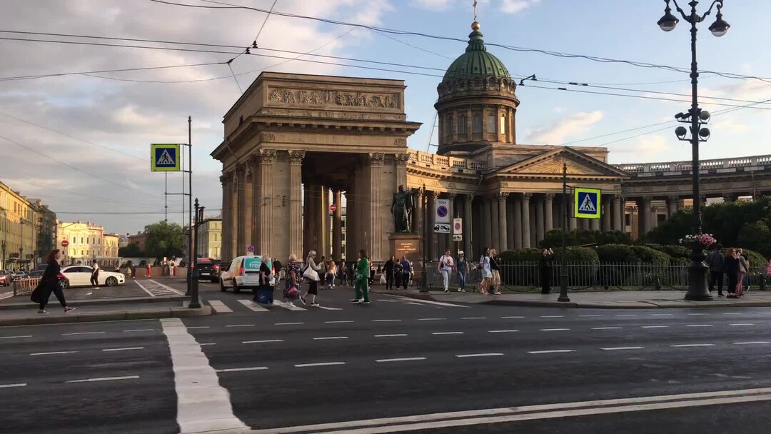 Бенджамин Паттерсон вид Казанского собора