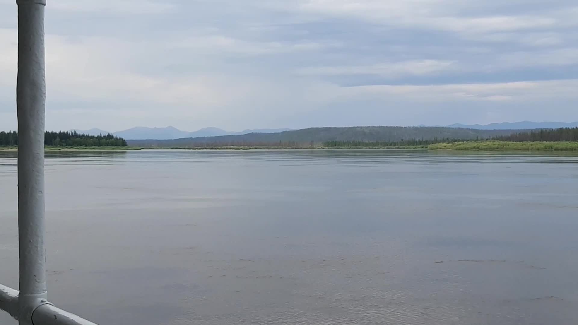 самое широкое место реки лены