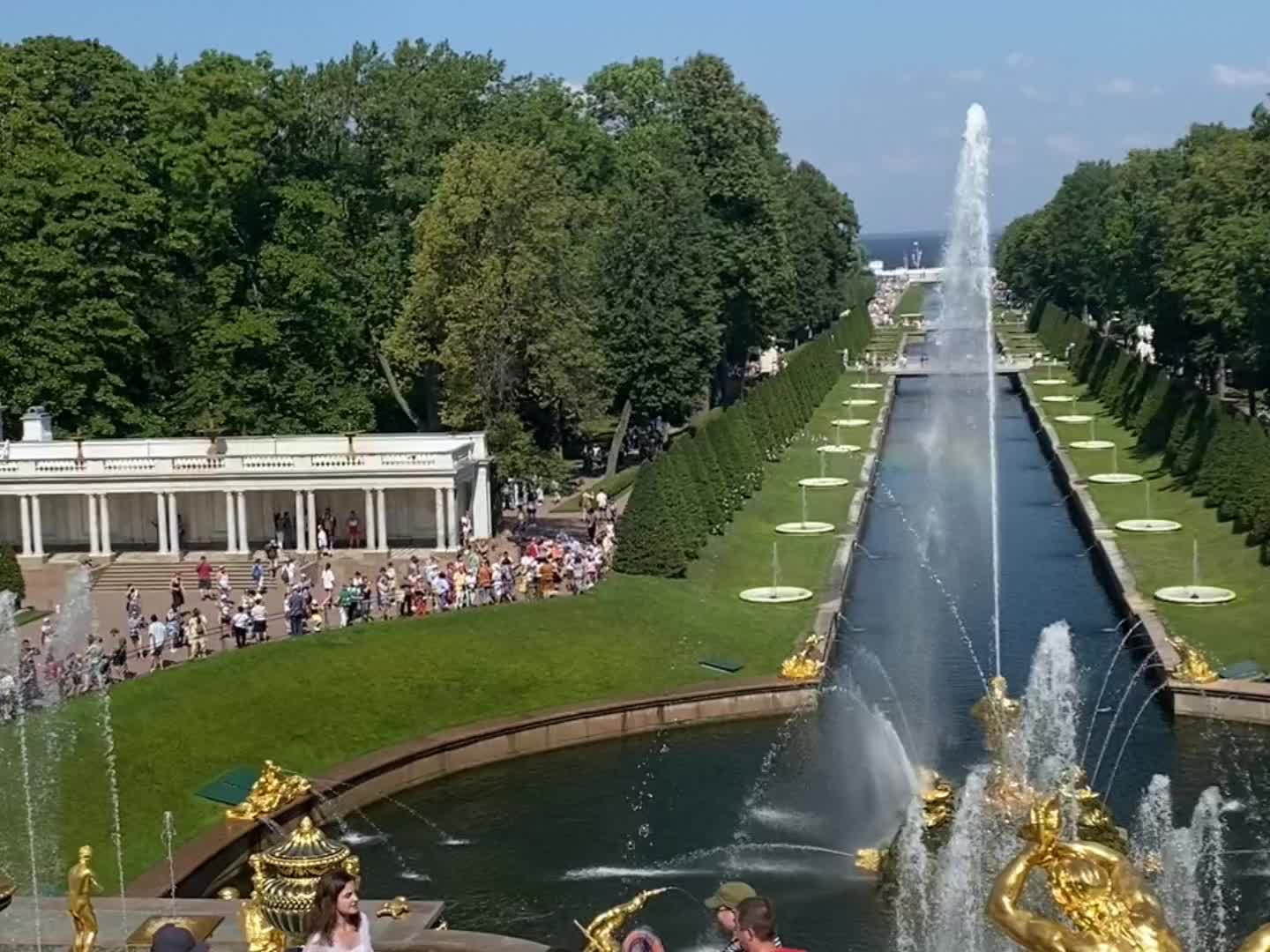 лабиринт в петергофе в нижнем парке